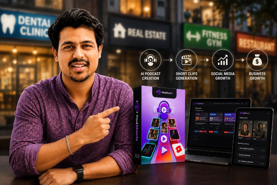 How to Turn AI-Generated Podcasts Into a Local Business Service (Using PodShorts)